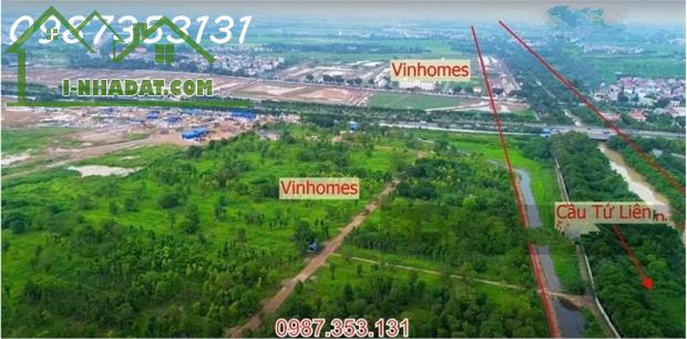 BÁN 60m² đất Xuân Canh , hàng xóm Vinhomes Global Gate, ngõ thông ô tô, giao thông thuận - 2