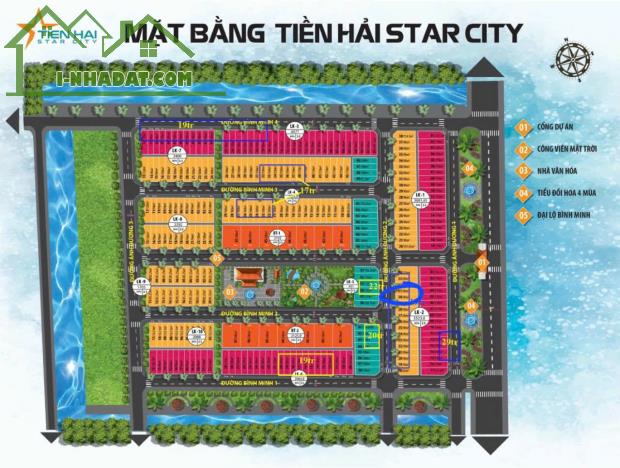 Chính chủ bán đất đẹp khu đô Star City – Bắc Đồng Đầm, nằm đối diện khu công nghiệp Tiền - 1