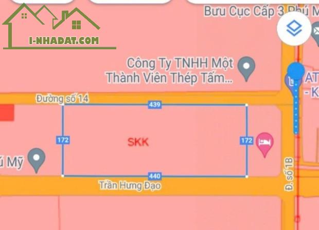 Bán Đất SKK 7,5ha KCN Phú Mỹ, Bà Rịa Vũng Tàu giá 230 tỷ - 123$/m2 - 4