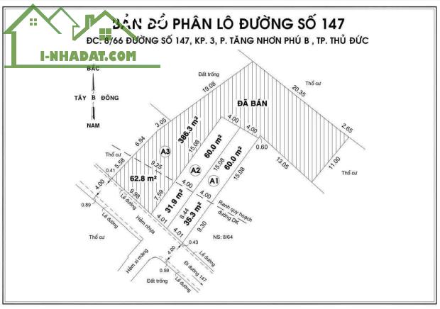 Bán 2 Lô - Mặt Tiền Vành Đai 2 - Tăng Nhơn Phú B, Quận 9