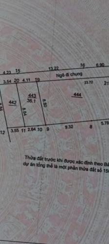 CHỦ NHÀ ĐANG CẦN TIỀN ĐÀNH PHẢI BÁN MẢNH ĐẤT PHÚC LỢI DIỆN TÍCH 36.1M OTO VÀO ĐẤT, MẶT - 2