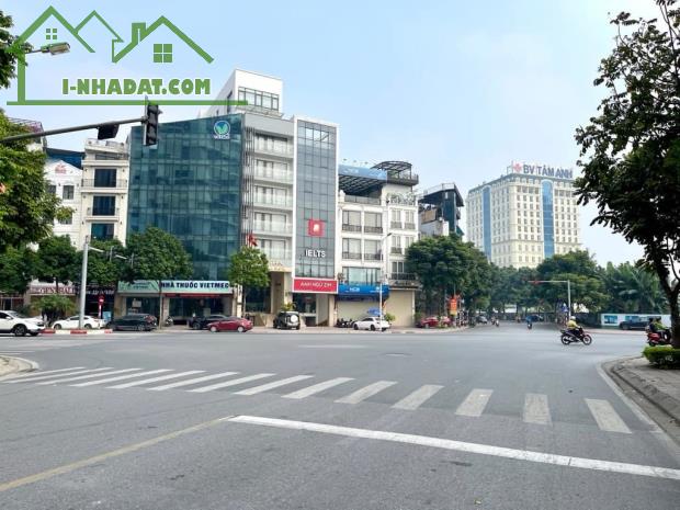 Siêu phẩm Long Biên, 1 mặt phố 1 mặt ngõ ôtô tránh, 124m x 8 tầng, mặt tiền 5.6m, thang - 4