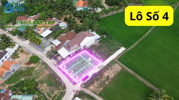 BÃO LŨ TRÔI HẾT CẦN TIỀN BÁN GẤP 4 LÔ ĐẤT LIỀN NHAU TỔNG DIỆN TÍCH 585m2 TẠI KHÁNH HÒA - 1