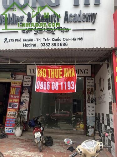 Cho thuê nhà Phố huyện Quốc Oai, kinh doanh tốt - 2