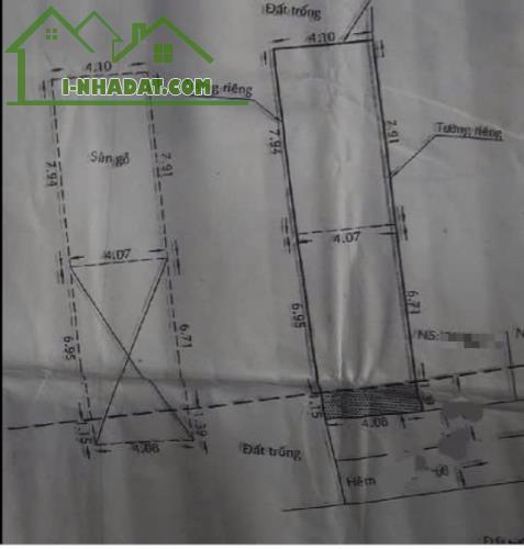 GẦN AEON TÂN PHÚ NHÀ 2 TẦNG ĐSỐ 8 HẺM XE HƠI THÔNG -66M2(4,1x16) NỞ HẬU NHẸ - CHỈ 4 TỶ XX - 4