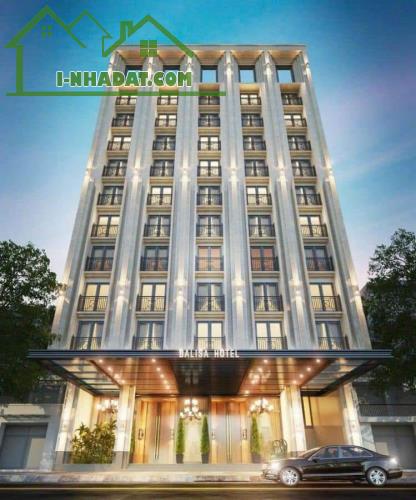 Tòa nhà 300m2 x 10 tầng,mặt tiền 9m tại Đường Bưởi- Ba Đình giá 98 Tỷ.