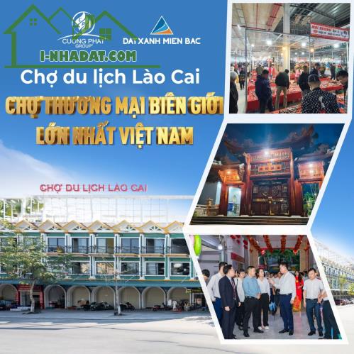 Bán shop house và gian hàng ki ốt chợ du lịch lào cai