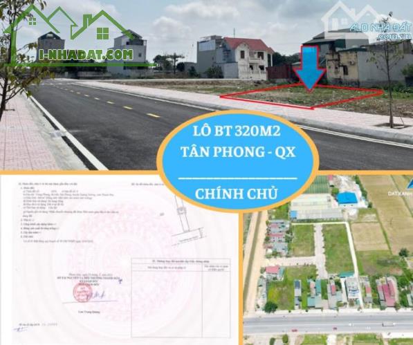 QUỸ ĐẤT VÀNG ĐẦU TƯ CHẮC THẮNG NGAY CẠNH KĐT MỚI (50HA) THỊ TRẤN TÂN PHONG, QUẢNG XƯƠNG. - 1