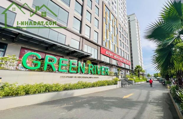 Căn hộ trệt 151m2 Green River Q8 1 trệt 1 lầu 2PN 3WC sổ hồng riêngi, sẵn HĐ cho thuê