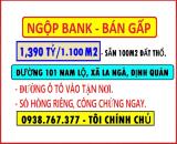 Tôi cần bán gấp: 1,390 tỷ/1.100m2 sẵn 100m2 đất thổ cư. Ngang 28m, đất bám đường Bê tông