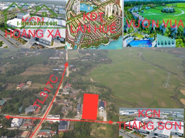 Chính chủ bán 135m2 đất gần KCN Hoàng Xá, mtien 6.3m, cách đường tlộ 50m, đường 5m, 460tr - 1