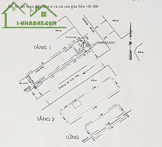 Bán nhà 2 mặt tiền hẻm 271 Lê Đức Thọ, 4x20m, 3 lầu. Giá  11,5 tỷ - 1