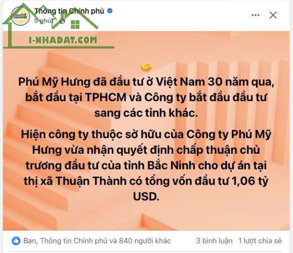 Dự án Phú Mỹ Hưng Hồng Hạc  Bắc Ninh