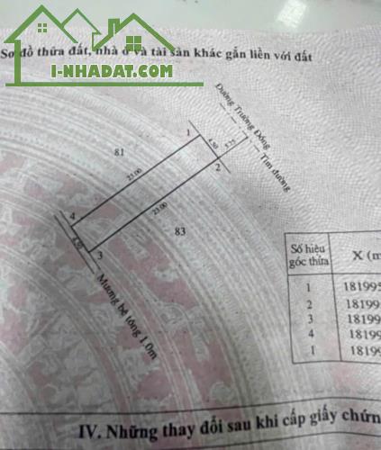 Mặt tiền Trường Đồng, đối lưng Đồng Khởi chỉ 2,85 tỉ