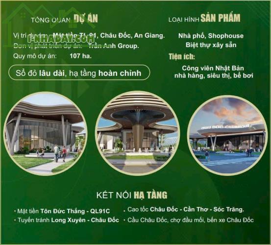 Nhà 1 trệt 2 lầu gần chợ đầu mối Châu Đốc - 3