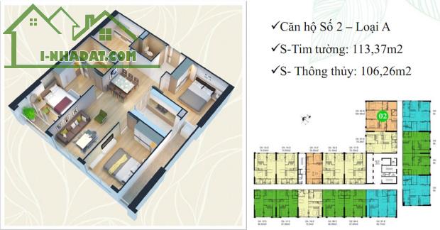 bán căn hộ ecogreen 106m 3pn tại 286 Nguyễn Xiển