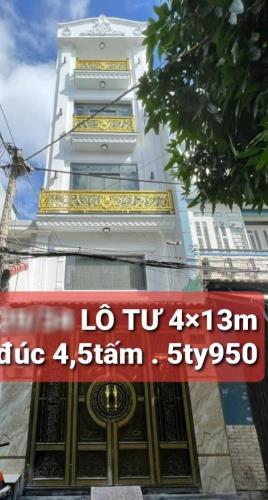 NHÀ 5 TẦNG LÔ TƯ -  BHH A - BÌNH TÂN, NHỈNH 5 TỶ 5 - 4