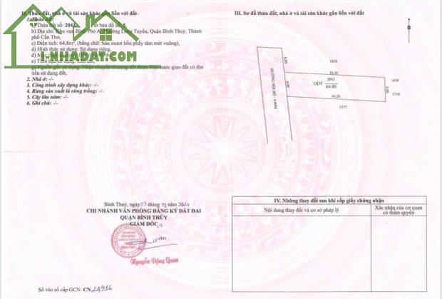 BÁN NỀN 100% THỔ CƯ - LỘ ÔTÔ tới - Khu dân cư đông đúc, xây nhà ở ngay - 4