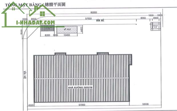 Cho thuê 1600m2 Xưởng TÂN UYÊN giá :123 triệu / tháng PCCC tự động SX đa nghành nghề - 2