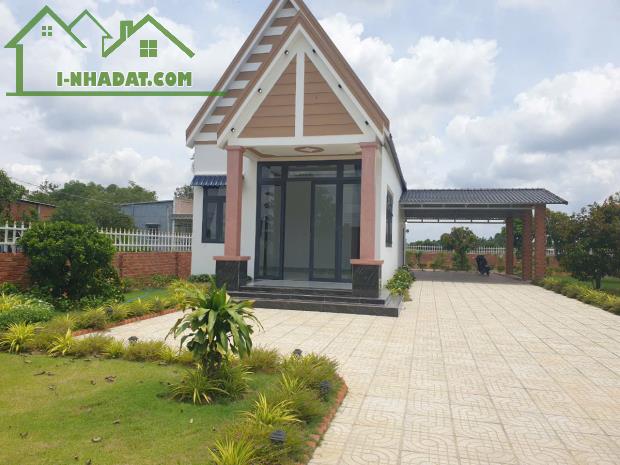 Nhà vườn đẹp dt 1000m2 xã An Ninh Tây, Đức Hòa, Long An giá 4,2 tỷ - 3