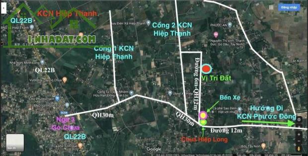 Đất Thổ Cư Gần KCN Hiệp Thạnh - Tây Ninh, Chỉ 550 Triệu Cho 132m²! - 4