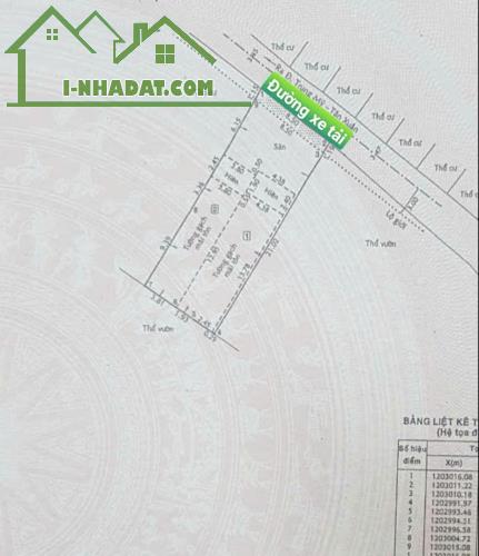 HÓC MÔN, BÁN NHÀ C4 ĐƯỜNG TRUNG MỸ - TÂN XUÂN, DT 8.5x21.5m - 1