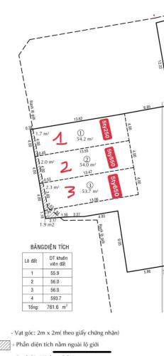 --Bán đất phân lô 958 Lạc Long Quân, phường 8 Tân Bình; 4*13 - 5,5 tỷ - 2