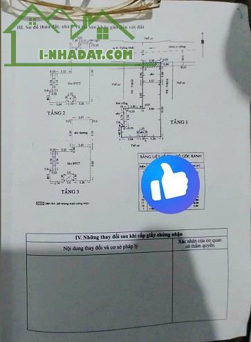 CẦN BÁN NHÀ HẺM XE HƠI 4M CÁCH MẶT ĐƯỜNG THỐNG NHẤT 20 M,SÁT NGAY UBND PHƯỜNG 16,QUẬN GÒ - 3