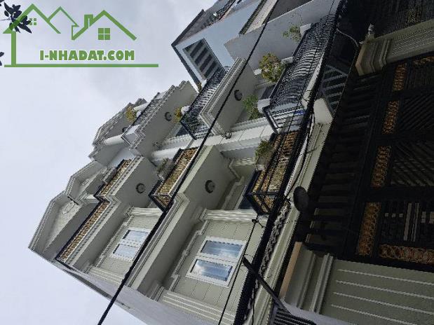 Mặt tiền hẻm xe hơi thông 100m ra Hoàng Trọng Mậu Tân Hưng Quận 7, 4 tầng 52m2, 10.5 tỷ - 1