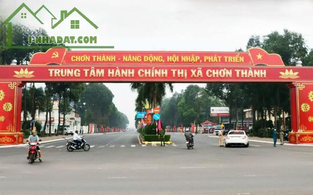 Cặp liền kề 10x38 ngay khu công nghiệp Becamex Chơn Thành Giá rẻ - 1