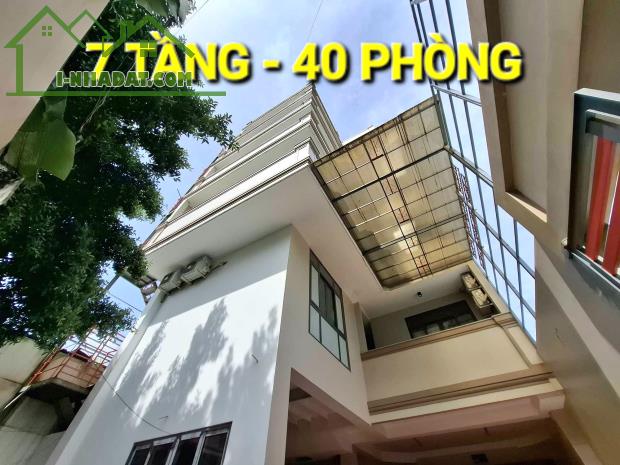 BÁN CHDV 250M2 - 7 TẦNG - THANG MÁY - 40 PHÒNG - LỢI NHUẬN HƠN 1.5 TỶ NĂM - GẦN GO