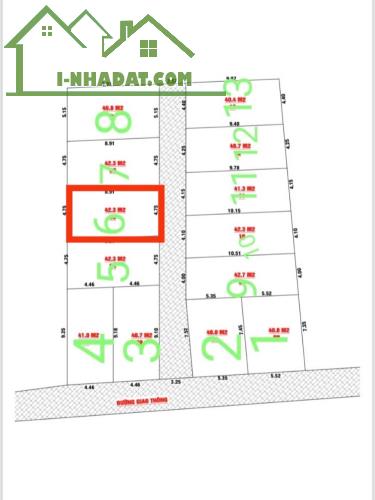 Nhỏ xinh khuôn tiền như này giờ hiếm có khó tìm, dt 42.1m, Mt 4.75m, đường 3m, 590tr - 3