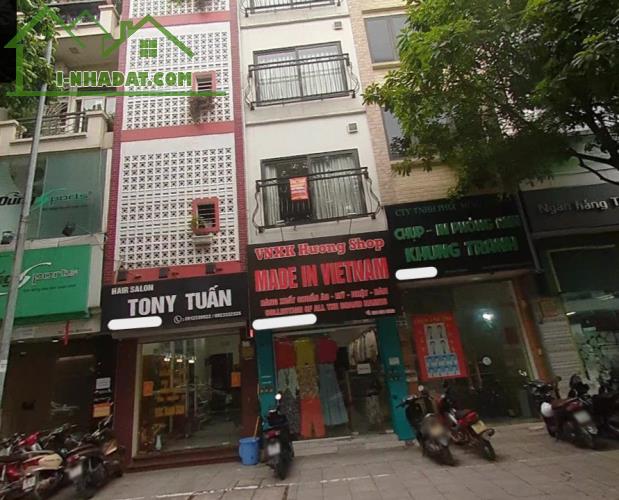 Lê Hồng Phong 50m2, 5 tầng, sổ vuông, nở hậu, vỉa hè kinh doanh, 41 tỷ