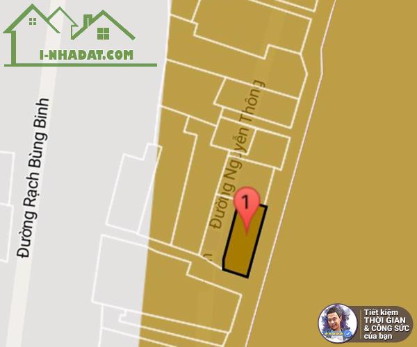 BÁN NHÀ NGUYỄN THÔNG. 31M2. 3.5MX9.1M. HẺM 3M. HẺM THÔNG. KHÔNG BỊ QUI HOẠCH. SÁT ĐƯỜNG - 4