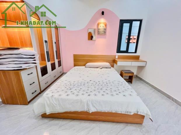 HƠN 5 TỶ - CHU VĂN AN - 3 TẦNG - 42MV - NỞ HẬU - 3 PHÒNG NGỦ - NHÀ MỚI LUNG LINH - 1