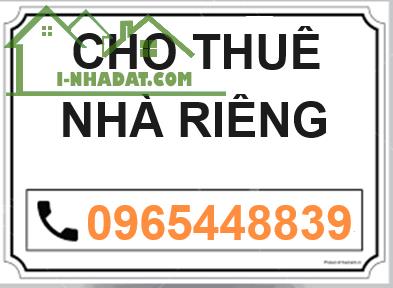 Cho thuê nhà 60m tại ngõ Mai Hương Bạch Mai, HBT, 12tr/th; 0965448839