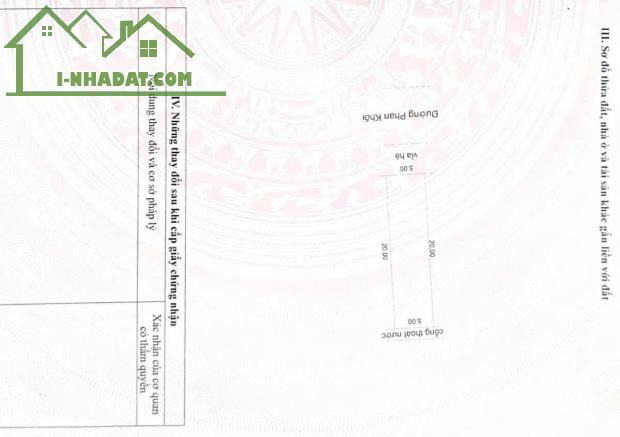 Bán Đất MT đường 7.5m Phan Khôi kề lô góc ngã tư - P. Hoà Xuân, TP. Đà Nẵng