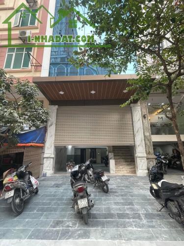 TÒA VĂN PHÒNG VIP-Ngõ Ô tô tránh,K.Doanh Phố Dương Khuê 80m2, 9 Tầng, MT 6m 46.9 Tỷ