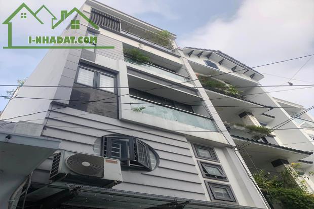 Bán nhà Trường Sa Phú Nhuận, hẻm Ôtô, ngang 4m2 dài 8m8 5 Tầng 4 phòng - Giá 9 tỷ TL