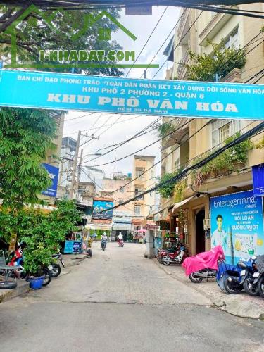 Mặt tiền xe hơi Dạ Nam - Dương Bá Trạc 4x20 chỉ 9 tỷ 7 - 2