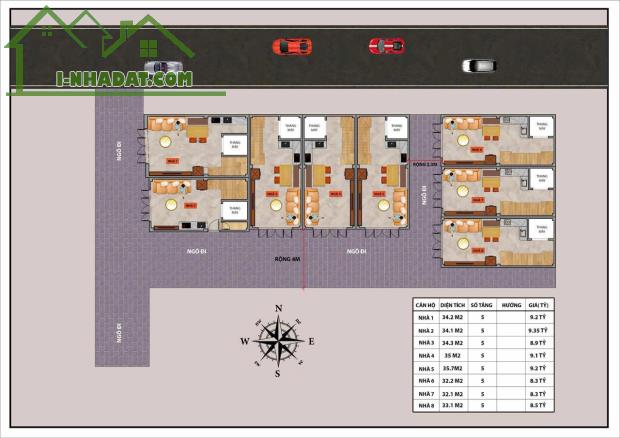BÁN 8 CĂN NHÀ Ô TÔ ĐỖ CỔNG, NGÕ THÔNG, KHU THANH NHÀN, 35M2, THANG MÁY GIÁ NHỈNH 8 TỶ - 2