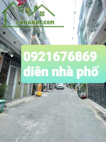 🏡🏡🏡NHÀ 4 TẦNG HẺM XE TẢI ĐƯỜNG QUANG TRUNG. PHƯỜNG 8 .GV ...DT 74M ...💸💸💸 8.8TỶ - 5