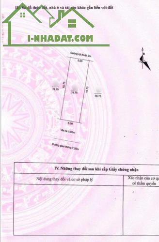 Bán đất mặt phố Phạm Minh Nghĩa, KDC Trần Hưng Đạo, TP HD, 78.75m2, mt 5m, đường 17.5m - 2