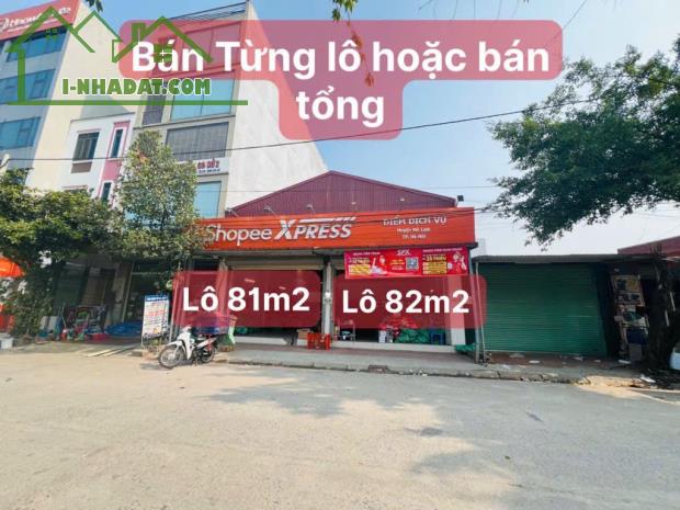 LÔ ĐẤT KÈM NHÀ KHO KINH DOANH MẶT PHỐ KINH DOANH TT QUANG MINH - MÊ LINH - 1