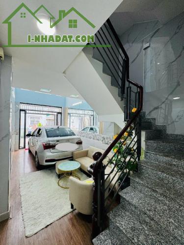 Bánnhà MTKD thông ra NguyễnVănLượng P16 Gòvấp 50m 4tầng 6tỷ15, Nhà mới