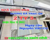 Bán nhà Dương Bá Trạc p1 Q8, chỉ 2,3tyx SHR dân cư hiện hữu, gần cầu Nguyễn Văn Cừ, còn TL