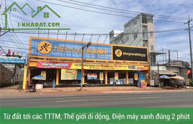 BÁN GẤP 1.000M2, SHR THỔ CƯ, MẶT TIỀN ĐƯỜNG NHỰA, ĐƯỜNG THÔNG KHU CÔNG NGHIỆP, GIÁ 1 TỶ890 - 2