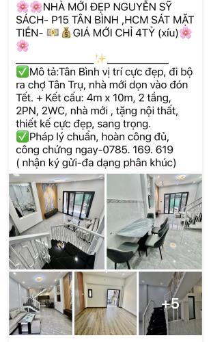 TÌM CHỦ MỚI CHO NHÀ ĐẸP GẦN LÊ VĂN THỌ P16 GÒ VẤP HCM - 1