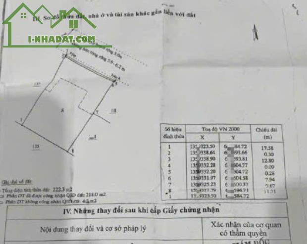 Hạ 1 tỷ đồng bán nhanh lô đất đẹp phù hợp xây căn hộ cao cấp cạnh biển, dt 222m ngang 12m - 1