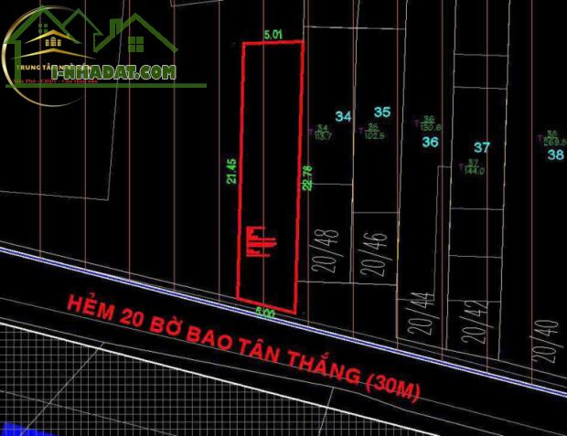 Bán nhà Mặt tiền Bờ Bao Tân Thắng đường rộng 30 mét, 5×25, giá 15,5 tỷ , Sơn Kỳ, Tân Phú - 3